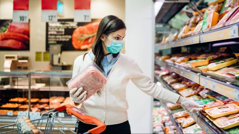 Gráfico que muestra el riesgo de contagio de coronavirus